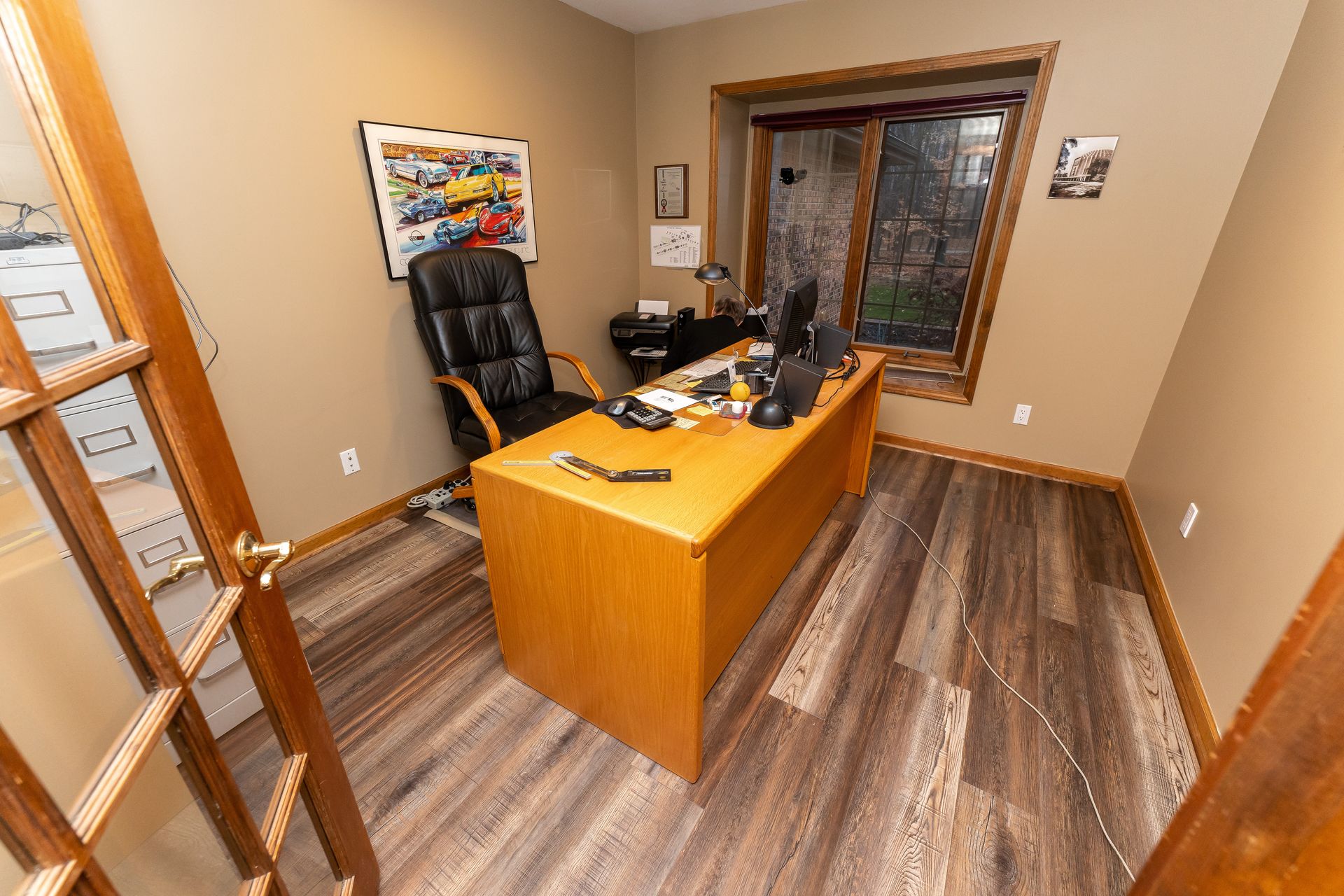 Flooring before installation - Project 4